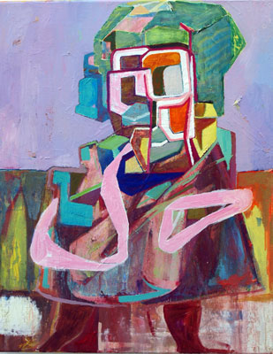 Mark McGreevy: Untitled, 2008, oil on canvas, 40 x 30 cm; courtesy the artist